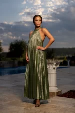 VESTIDO SOUVENIR VERDE - Imagen 3