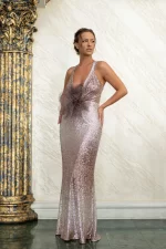 VESTIDO BABYLON LENTEJUELAS - Imagen 2