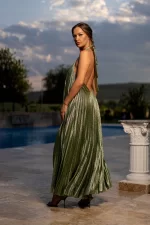 VESTIDO SOUVENIR VERDE - Imagen 4