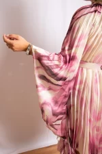 VESTIDO PLISADO ESTAMPADO - Imagen 3