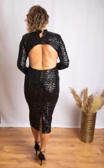 VESTIDO ALIADORA NEGRO - Imagen 5